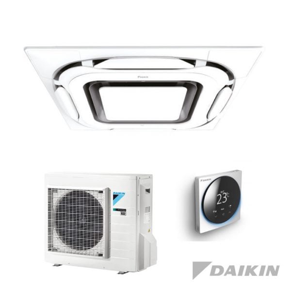 Daikin FCAG35B+RXM35A Cassette-unit – 3,5 kW – Designpaneel wit