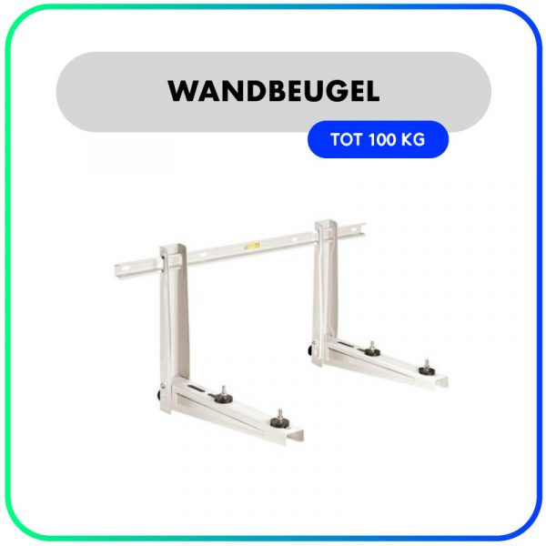 Rodigas Wandbeugel MS253 – inschuif rail 0,8m – 465mm – 100kg