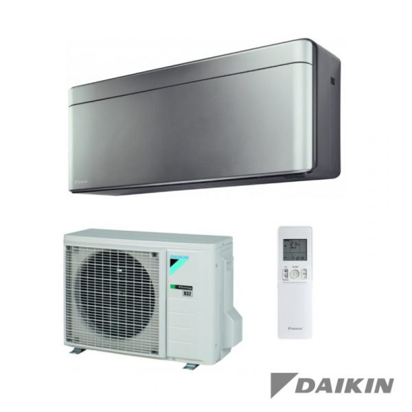 Daikin – Stylish – FTXA50CS+RXA50B – Wand-unit – 5,0 kW – Zilver