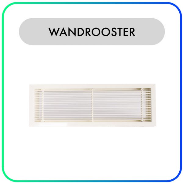 Wandrooster – Op maat voor Daikin & Mitsubishi Electric units