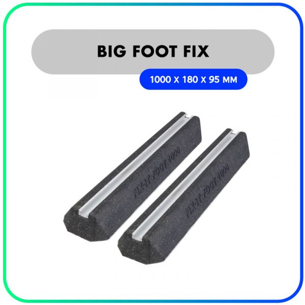 Big Foot Fix-it balken rubber – 1000 x 180 x 95mm – (set van 2)