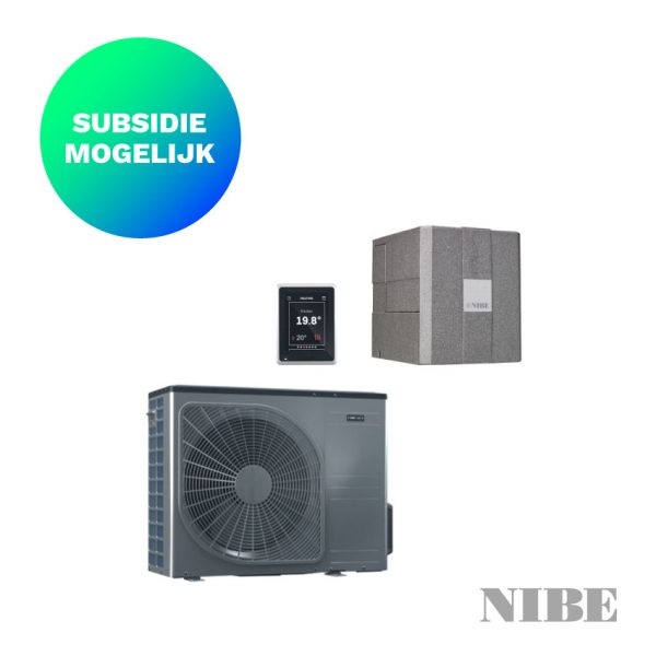 NIBE HBS 20-10  + AMS 20-10 – Lucht-water warmtepomp – 8,7 kW