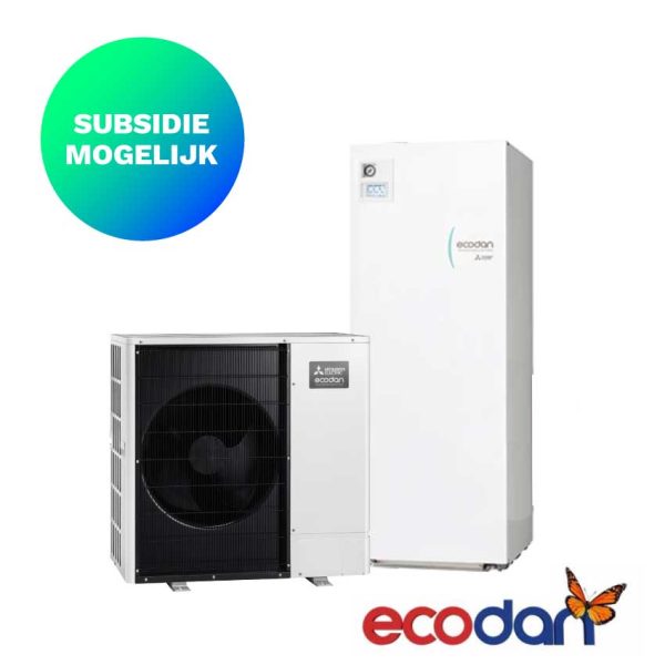 Mitsubishi Electric PMCR-M85Y-200-E (ERPT20X-VM2E + PUZ-WM85 YAA) – Monoblock Lucht-water warmtepomp – 8,5 kW