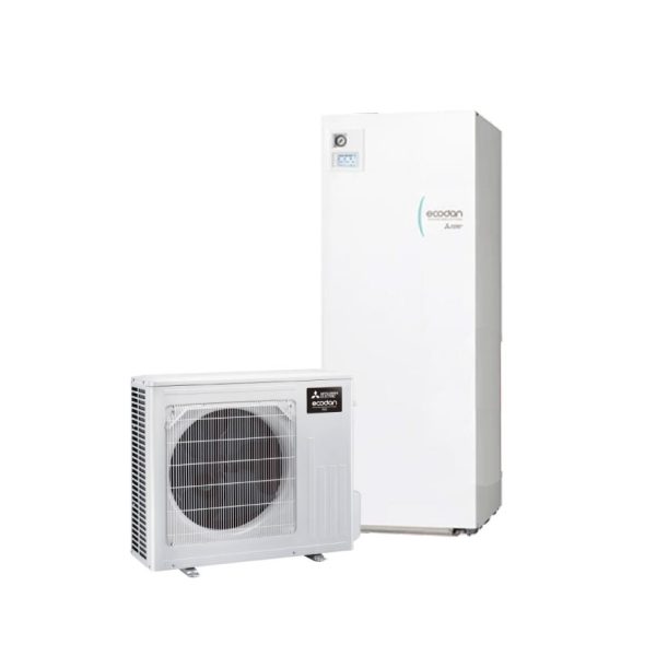 Mitsubishi Electric Ecodan SCR-M40V2-200E (ERST20D-VM2E+SUZ-SWM40 VA2)-Lucht-Water Warmtepomp-4,0kW