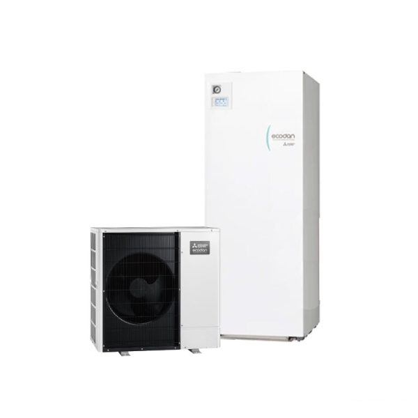 Mitsubishi Electric PCR-M80Y-200E (PUZ-SWM80YAA+ERST20F-VM2E) – Lucht-water warmtepomp – 8,0 kW