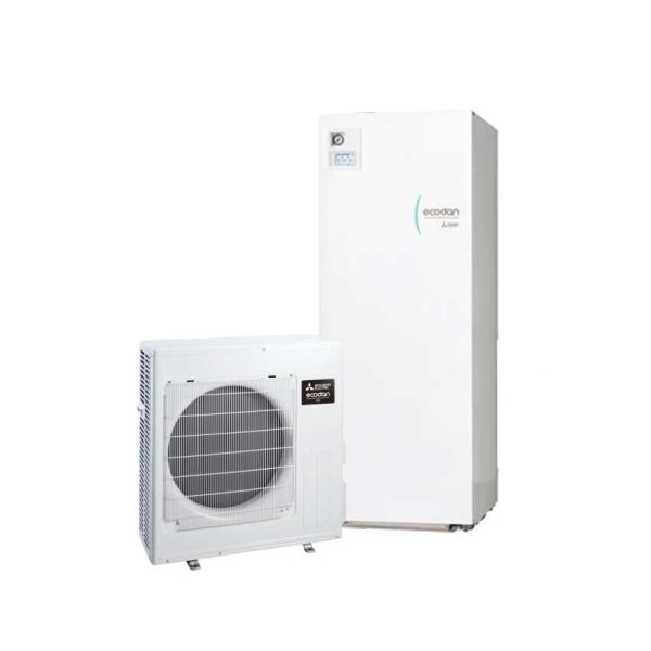 Mitsubishi Electric SCR-M80V2-200E (ERST20D-VM2E + SUZ-SWM80 VA2) – Lucht-water warmtepomp – 7,5 kW