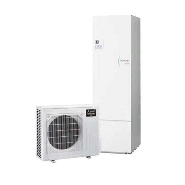 Mitsubishi Electric SCR-M60V2-300E (ERST30D-VM2EE + SUZ-SWM60 VA2) – Lucht-water warmtepomp – 6,0 kW