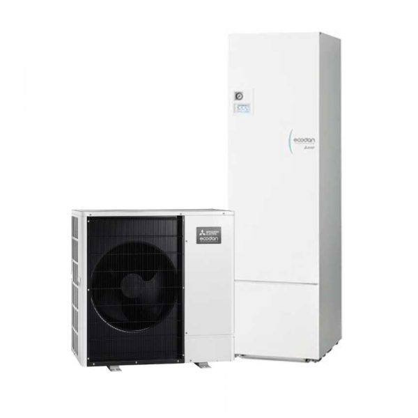 Mitsubishi Electric PCR-M80Y-300E (ERST30F-VM2EE + PUZ-SWM80 YAA) – Lucht-water warmtepomp – 8,0 kW